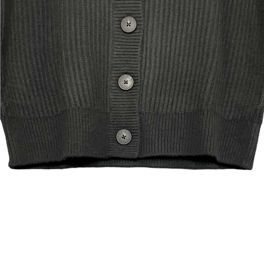 Everlane Women's The Felted Merino Wool Cocoon Cardigan Sweater Black NWT - Picture 5 of 13